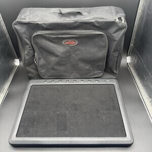 SKB PS-8 8-Port Powered Guitar Pedalboard With Case And Extra Cords As Is